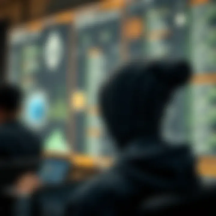 Illustration of developers engaging with Ethereum