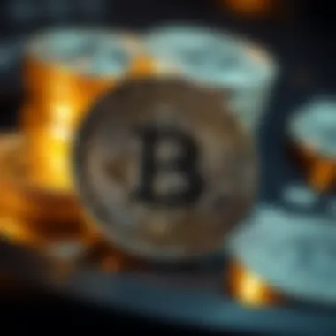 Visual example of digital assets represented as tokens