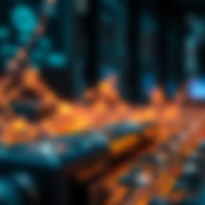 Understanding Distributed Transactions Conceptual visualization of distributed transactions in modern systems