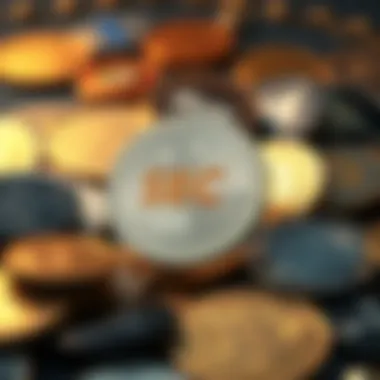 Diverse cryptocurrencies showcasing their unique characteristics