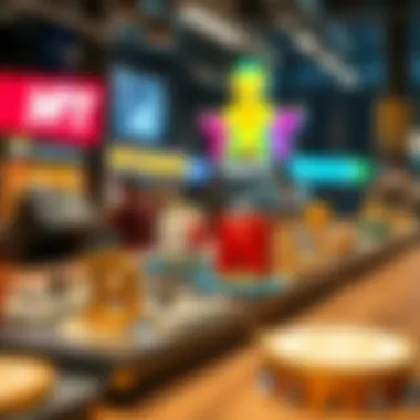 Diverse NFT platforms comparison graphic