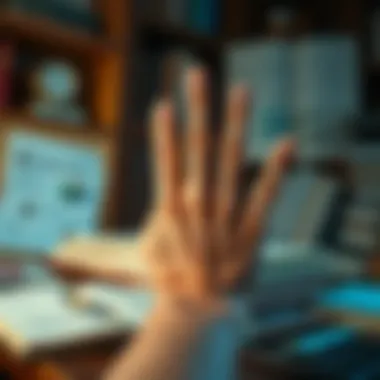 Educational resources provided by e hand platform