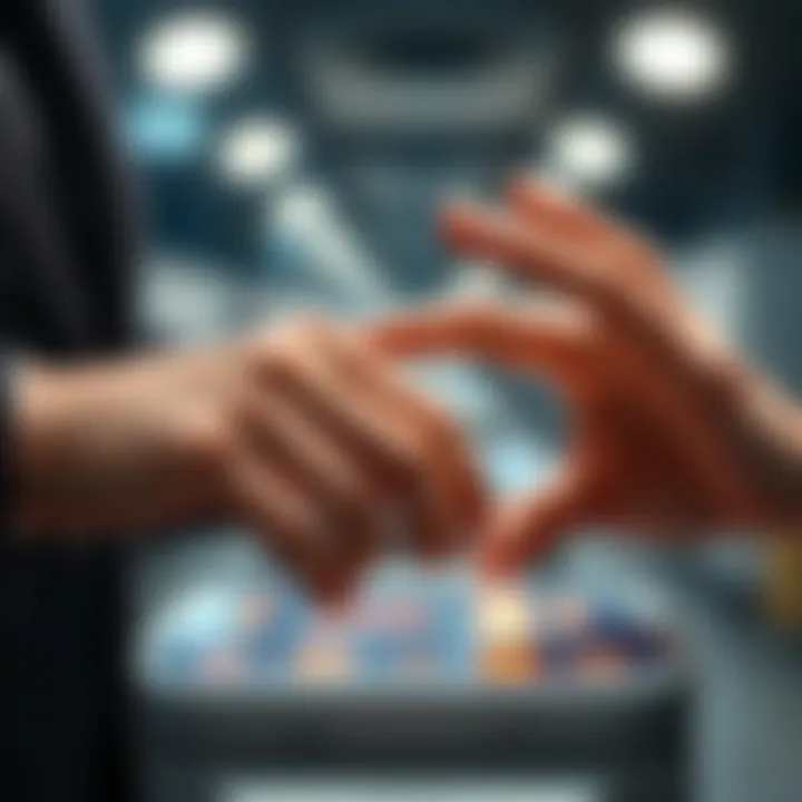 Security features of e hand platform