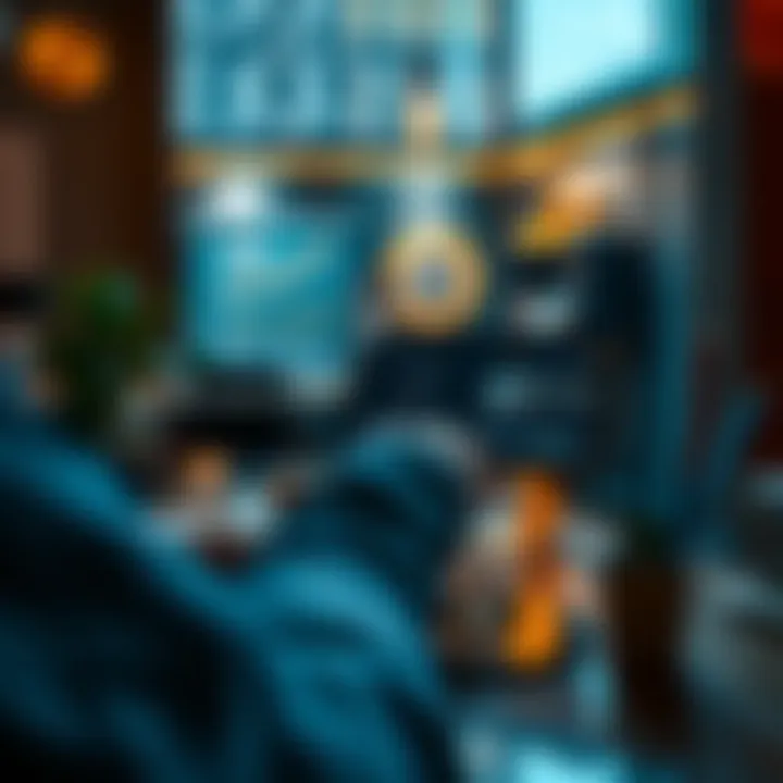 Innovative Portfolio Design Conceptual design of a portfolio showcasing creativity and skills