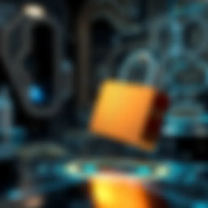 Encryption and its Role in Private Key Safety Visual representation of encryption technology