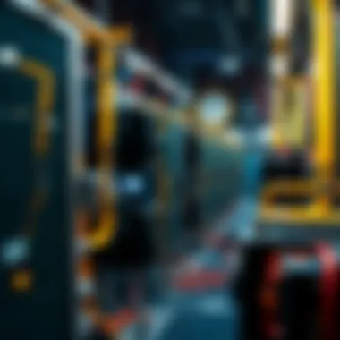 Energy Usage in Cryptocurrency Mining Visual representation of energy consumption in mining activities