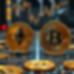 An infographic comparing Ethereum and Bitcoin technologies