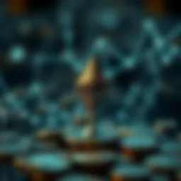 Visual representation of Ethereum blockchain transactions