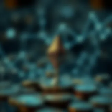 Ethereum Blockchain Transactions Overview Visual representation of Ethereum blockchain transactions