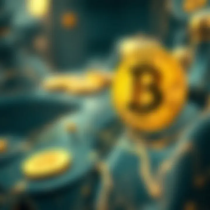 Navigating Ethical Questions in Crypto Abstract art illustrating ethical dilemmas