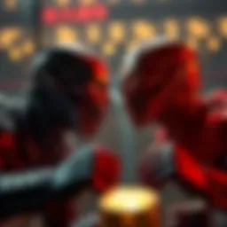 Visual representation of fear and greed in cryptocurrency markets