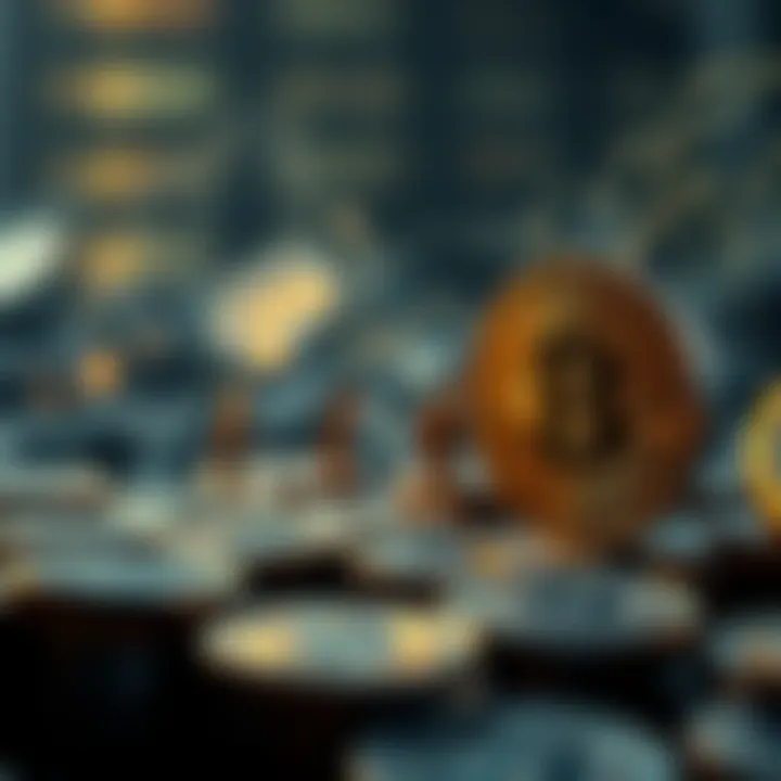 Digital Currency Evolution Illustration of digital currency evolution