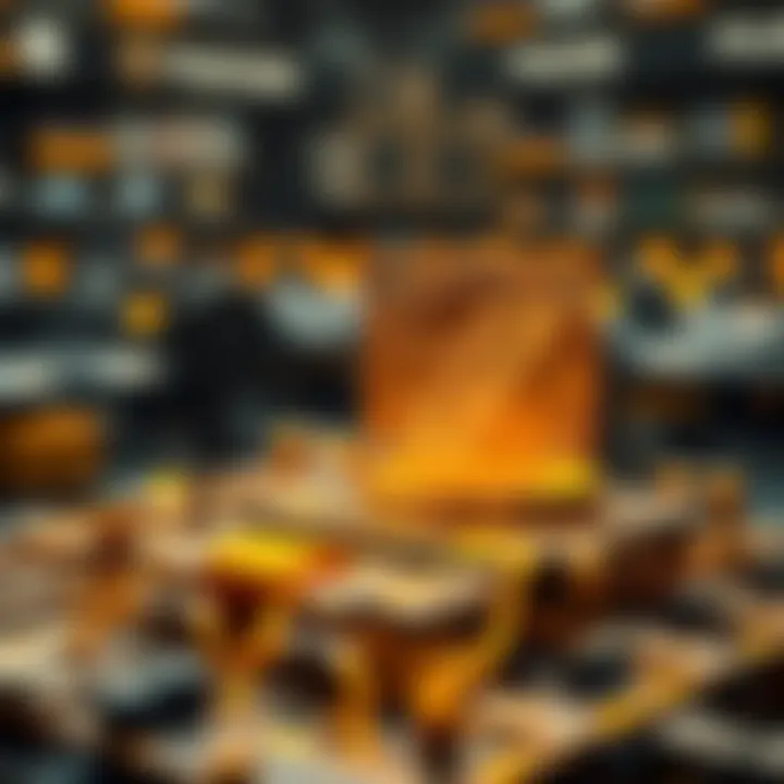 An illustration depicting the architecture of Filecoin's technology