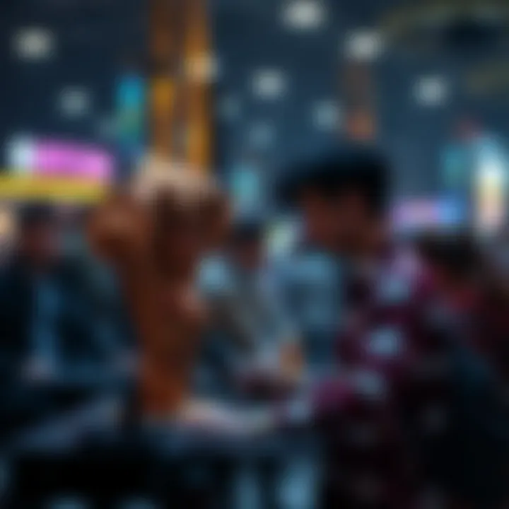 Exploring Friendship Technology in Cryptocurrency Ecosystem Conceptual illustration of friendship technology in cryptocurrency