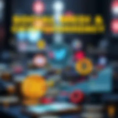 Social Media Meets Cryptocurrency An infographic detailing the fusion of social media and cryptocurrency