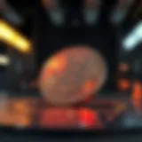 An abstract representation of gas coin technology