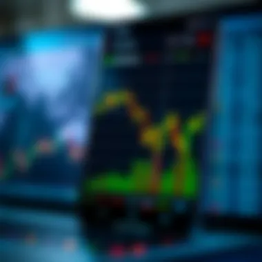 Graph showcasing trading functionalities of the Genesis App