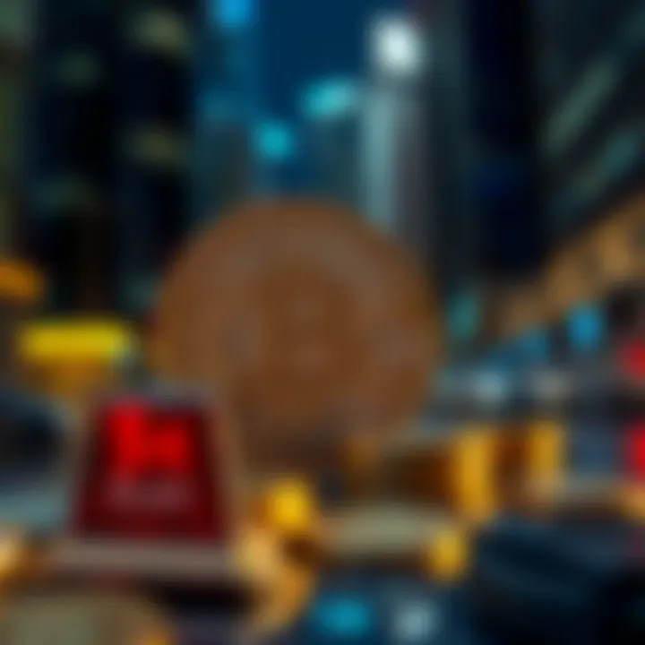 Global Economic Factors Influencing Cryptocurrencies Visual representation of global economic factors affecting cryptocurrencies