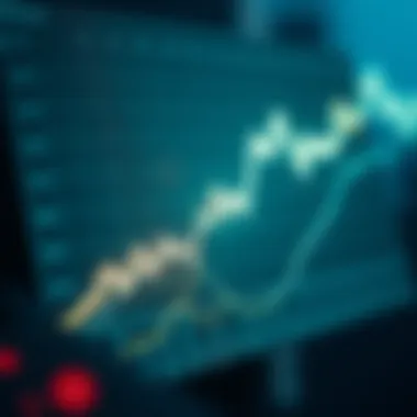 Exchange Rate Fluctuations Graph showing fluctuating exchange rates