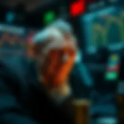 Conceptual representation of greed in the financial markets