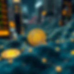 A visual representation of cryptocurrency hype dynamics