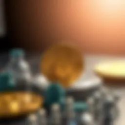 Conceptual illustration of Initial Coin Offering