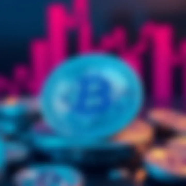 Illustration of digital currencies and their impact on the economy