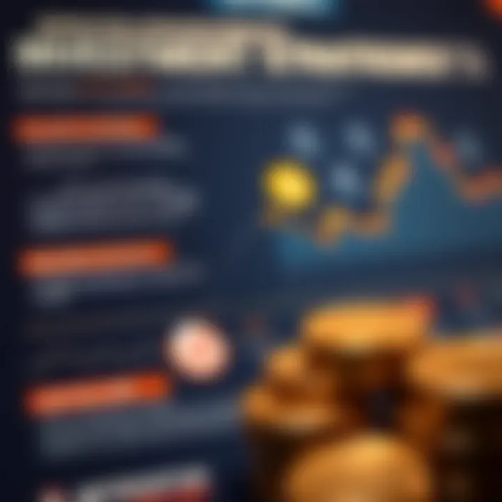 Infographic showcasing investment strategies in crypto