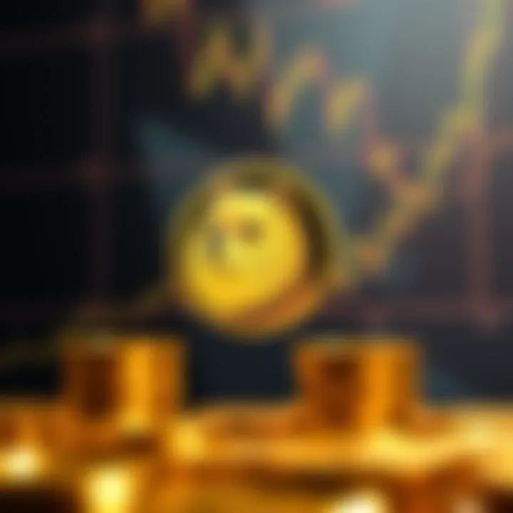 Investor Sentiment Analysis Illustration depicting investor sentiment regarding Dogecoin over time
