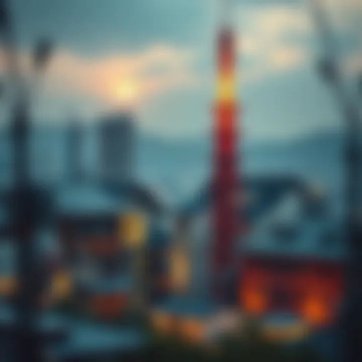 Japan's Economic Landscape Visual representation of Japan's economic landscape