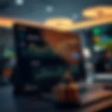 Overview of Klayswap's decentralized exchange interface