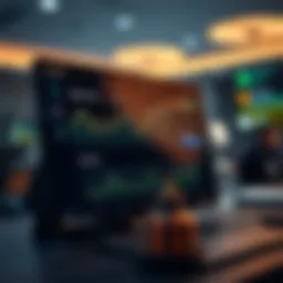 Overview of Klayswap's decentralized exchange interface
