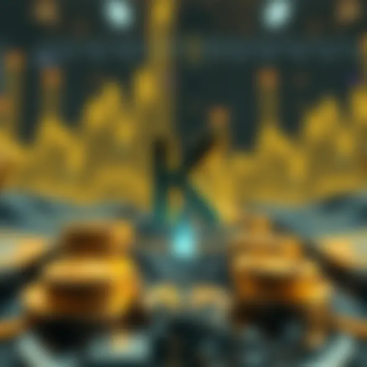 Klaytn's Position in the Blockchain Market Visual representation of Klaytn's market position