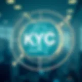 Visual representation of KYC processes in finance
