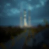 Launch Pad Concept in Cryptocurrency A conceptual illustration representing a launch pad in cryptocurrency