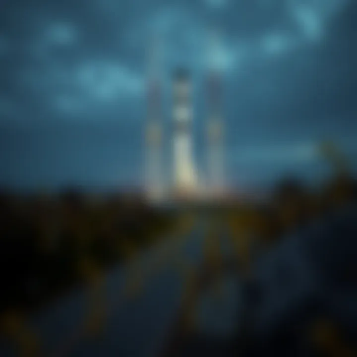 Launch Pad Concept in Cryptocurrency A conceptual illustration representing a launch pad in cryptocurrency