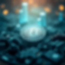 Conceptual representation of LDO Coin in DeFi ecosystem
