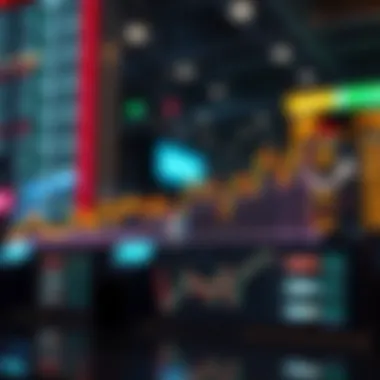 Market Volatility in Currency Exchange Graph illustrating market volatility in currency exchange