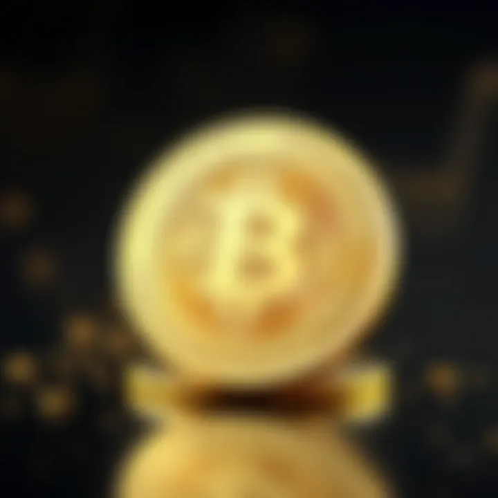 Blockchain Technology Supporting Mars Coin Illustration of blockchain technology supporting Mars Coin