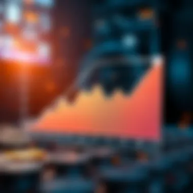 Profitability Trends in Cryptocurrency Mining Graph illustrating profitability trends in mining