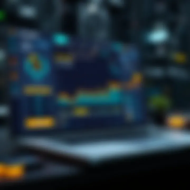 User-Friendly Interface for Mining Software Visual representation of cryptocurrency mining software interface