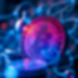 Abstract concept of NFTs representing digital ownership