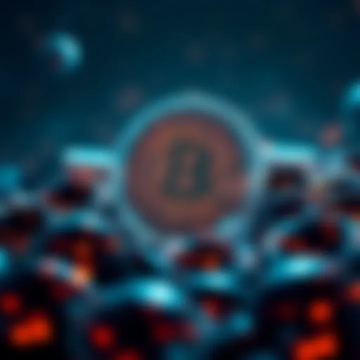 Cryptocurrency and Token Ecosystem Growth Conceptual artwork representing the growth of cryptocurrency and token ecosystems