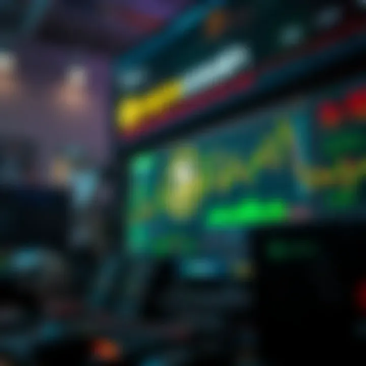 Market Dynamics of PepeCoin Exchange Conceptual illustration of PepeCoin exchange market dynamics