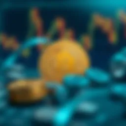 Digital representation of PiCoin in a cryptocurrency market context