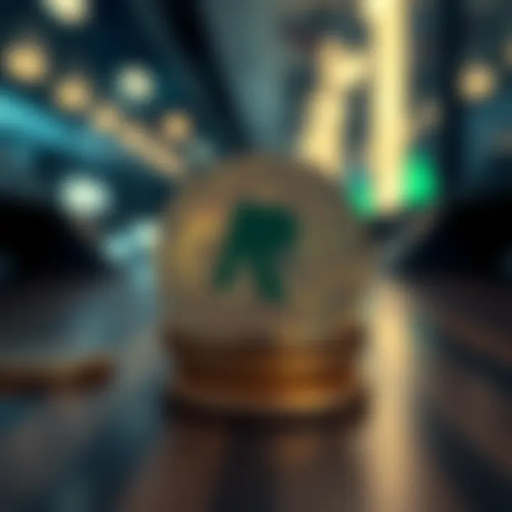 Exploring the Concept of Robinhood Coin Conceptual representation of Robinhood Coin as a digital currency