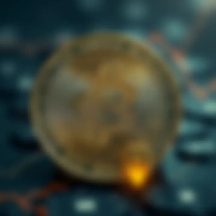 Visual representation of user trust metrics in cryptocurrency