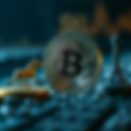 Cryptocurrency Evolution Symbolic representation of cryptocurrency evolution