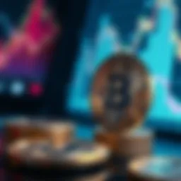 Conceptual illustration of stablecoins in the digital finance landscape