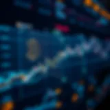 Real-time data visualization of cryptocurrency trends